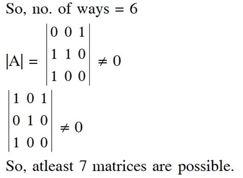 Matrices - JEE Advanced Previous Year Questions with Solutions