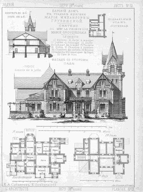 Victorian Architecture: House Plans and Designs
