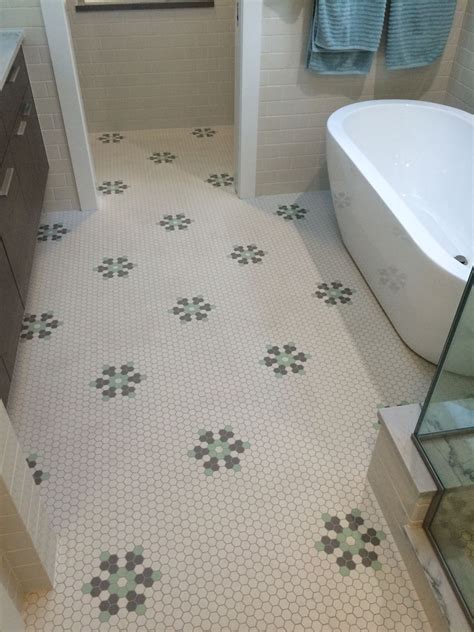 Mosaic Floor Tile Bathroom Pictures - wallpops floor tiles