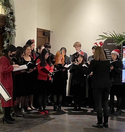 Newport Choirs caroling @ The Lodge at St. Edward Park | Catalyst Fine Art