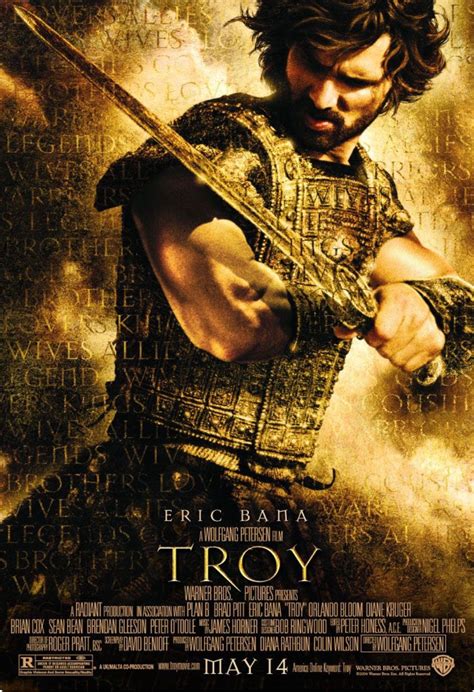 Pin by Александрина Марангозова on Mencandy | Troy movie, Eric bana, Hector troy