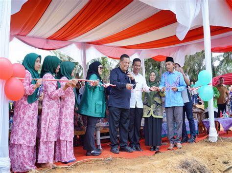 Pj. Sekda Kampar, Ahmad Yuzar Resmikan Destinasi Pulau Kambiu Cunduong ...