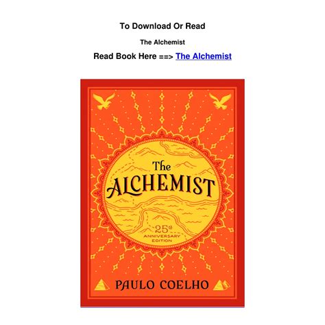 EPUB download The Alchemist BY Paulo Coelho.pdf | DocDroid
