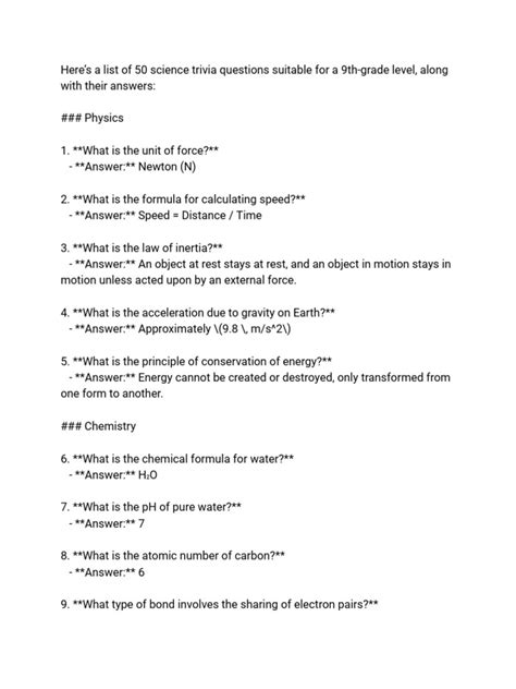 Science Questions 的图像结果