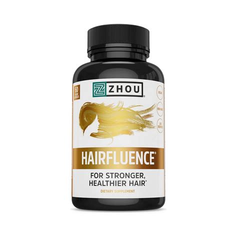 Zhou, Hairfluence, Biotin 5000mcg, 60 Veggie Capsules – Maple Herbs