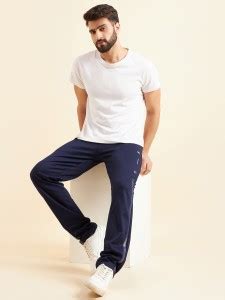 SWEET DREAMS Solid Men Blue Track Pants - Buy SWEET DREAMS Solid Men ...