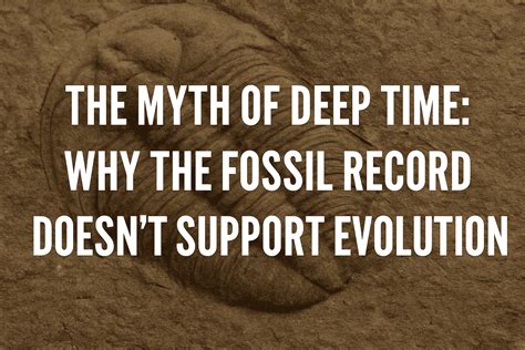 Why the Fossil Record Doesn’t Support Evolution | Deep Time