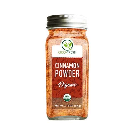 Cinnamon Powder | USDA Organic - Geo Fresh - 50gm – naturessoulshop