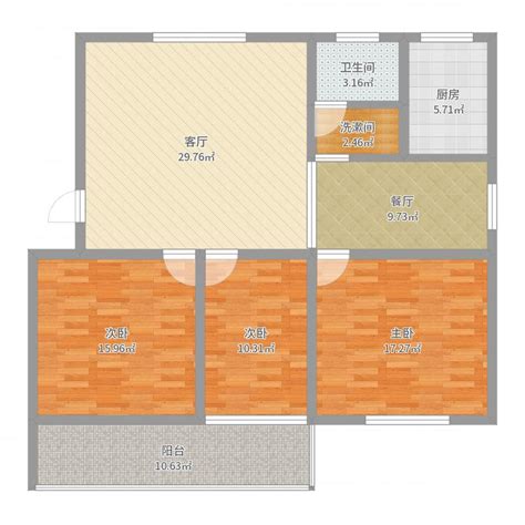 优雅大方简约欧式风格三居室，120平米三室两厅两卫装修效果图-中国木业网