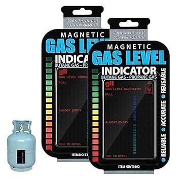 Magnetic Gas Level Indicator, Gas Indicator for Cylinder, Reusable ...