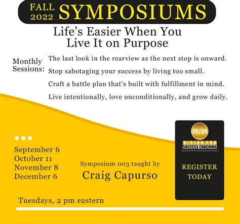 20/20 Vision Symposiums - 2020 Vision Consulting