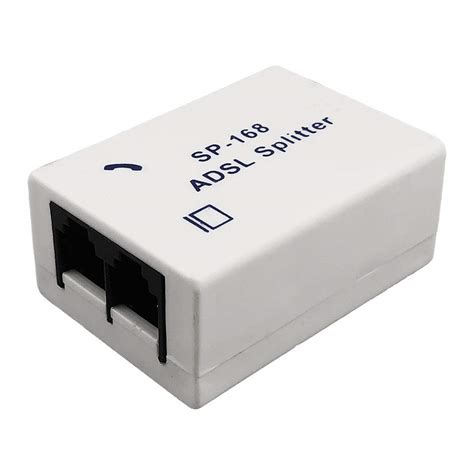Techgadget ADSL Splitter/ADSL Filter/DSL Filter RJ11 for Landline ...