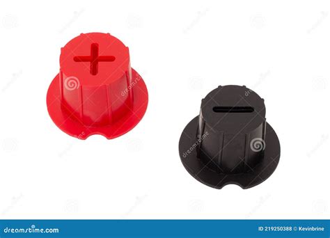 Battery Terminal Caps stock photo. Image of auto, electricity - 219250388
