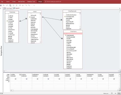 Image result for Access Query Multiple Tables