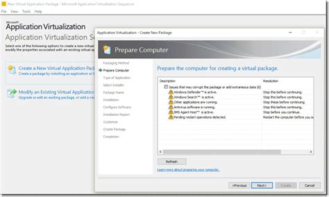 Application Virtualization Sequencer 的图像结果