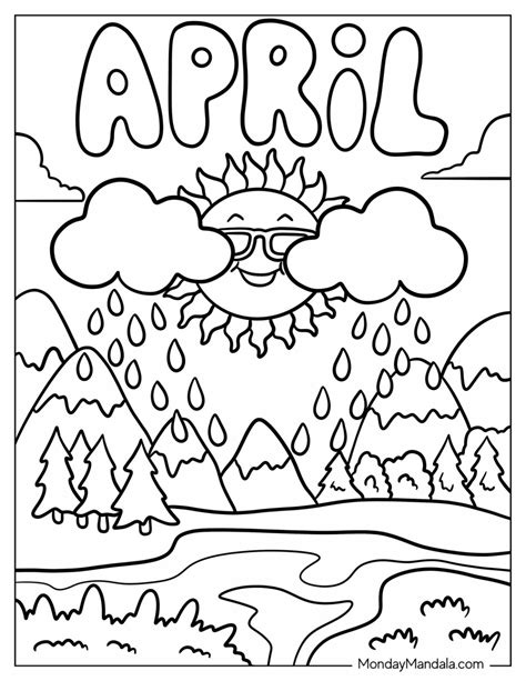 26 April Coloring Pages (Free PDF Printables)