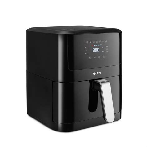 Glen Digital Air Fryer, 6.0 Litre Digital Controls, 7 Pre Set Menu ...