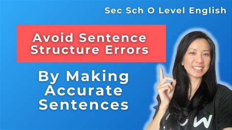 Answered | How to Avoid Sentence Structure Errors | Score Higher Marks ...