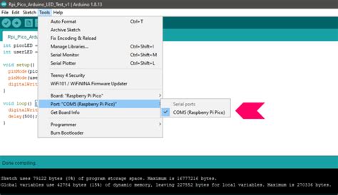 Arduino IDE Raspberry Pico 的图像结果