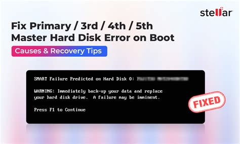 How to Fix Primary Master Hard Disk Error in BIOS/Boot [2026]