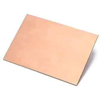 Plain Copper Clad Board (PCB) Glass Epoxy – Double Sided – 8X8 inches ...