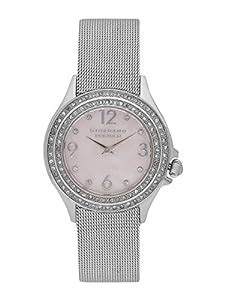 Giordano Analog Grey Dial Women's Watch - P243-11 : Amazon.in: Fashion