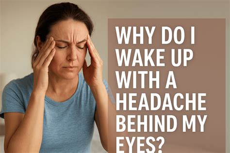 Headache Behind Eyes: 10 Powerful Causes and Everyday Fixes