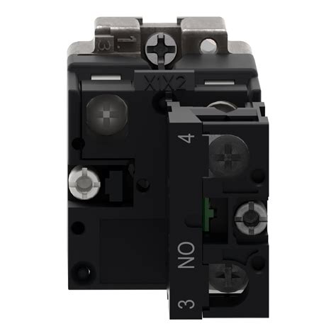 XB2BW35M1C - Illuminated push button, Easy Harmony XB2, metal, flush ...