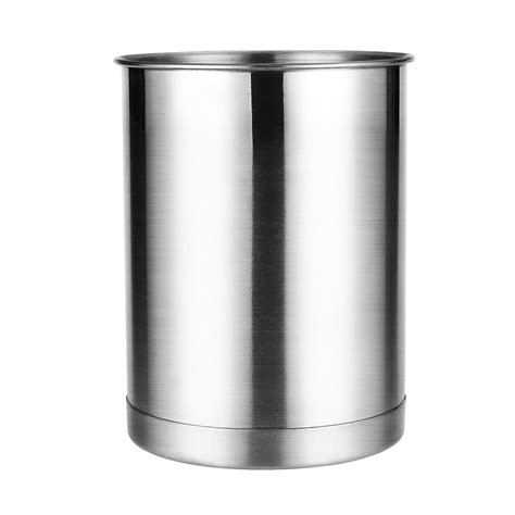 KSENDALO Stainless Utensil Holder Kitchen Utensils Crock, 6.6inch Tall ...