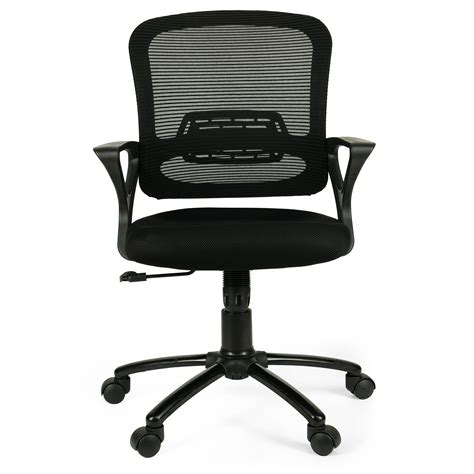 Sigma Low Back Office Chair with Mesh Back and Fixed Arms – TangyOak