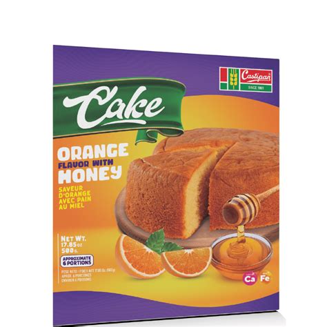 Castipan Celebration Cake – Orange & Honey – 500g (17.6 oz) – Traditional Colombian Dessert ...