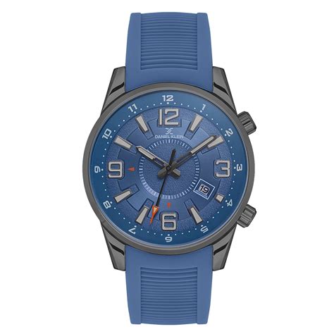 Daniel Klein Blue Dial Men's Analogue Watch