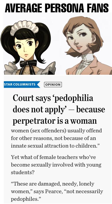 The age of consent in japan is totally 13 I swear : r/Persona5