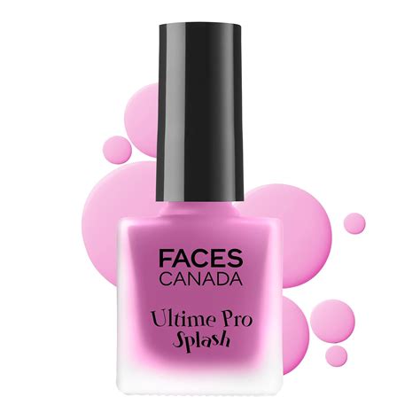 Buy FACESCANADA Ultime Pro Splash Matte Nail Enamel - Cashmera Pink M12 ...