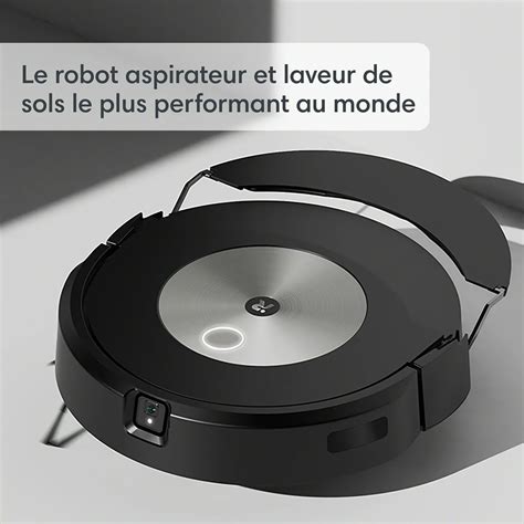 iRobot Aspirateur robot j7+ Roomba Combo c755840 | Livré demain - Krëfel