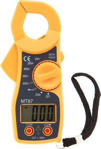 BALRAMA MT87 3 ½ Digits Portable LCD Mini Digital Clamp Meter ...