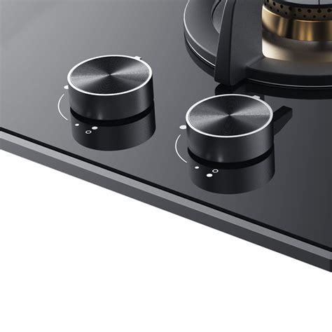 Kaff BLH 603X | 60cm 3 Brass Burner Hob with SS Edge & FFD