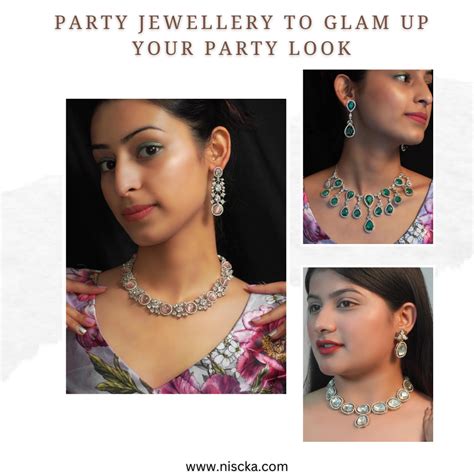 Party Jewellery To Glam Up Your Party Look by Niscka - Party Jewellery