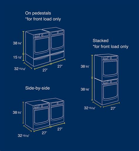 Washer Dryer By Dimensions at Tracey Parmelee blog