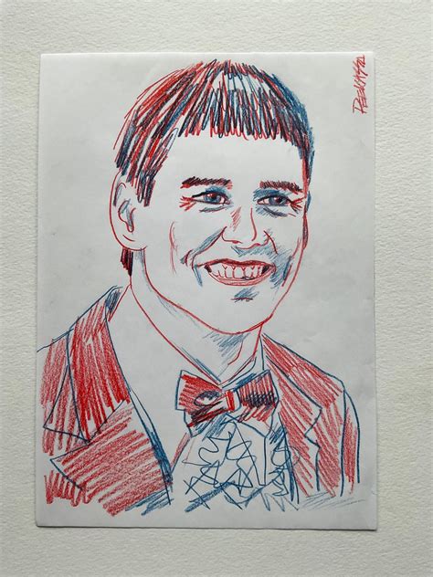 Original Drawing of Jim Carrey by Peekasso - Etsy