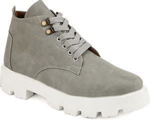 ShoeNstring Fashion Boots High Ankle Lace-Ups Outdoor and Party wear ...