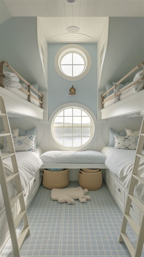 15 Coastal Bunk Room Ideas to Copy - Casually Coastal | Bunk room ideas ...
