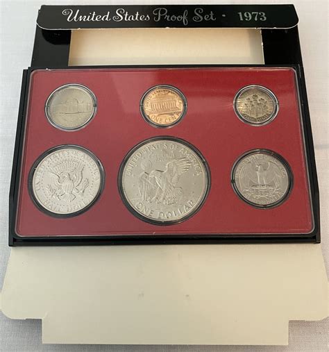 1973 US Mint Proof Set #3966 | Auctionninja.com