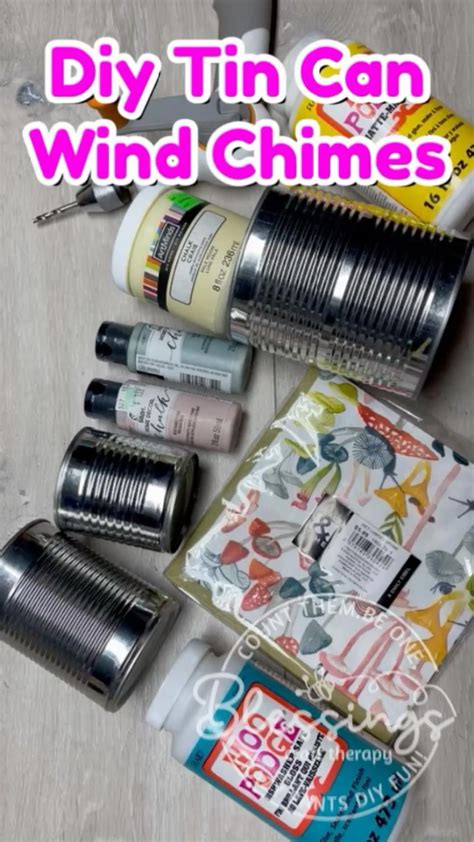 Spring Gardening Tin Cans
