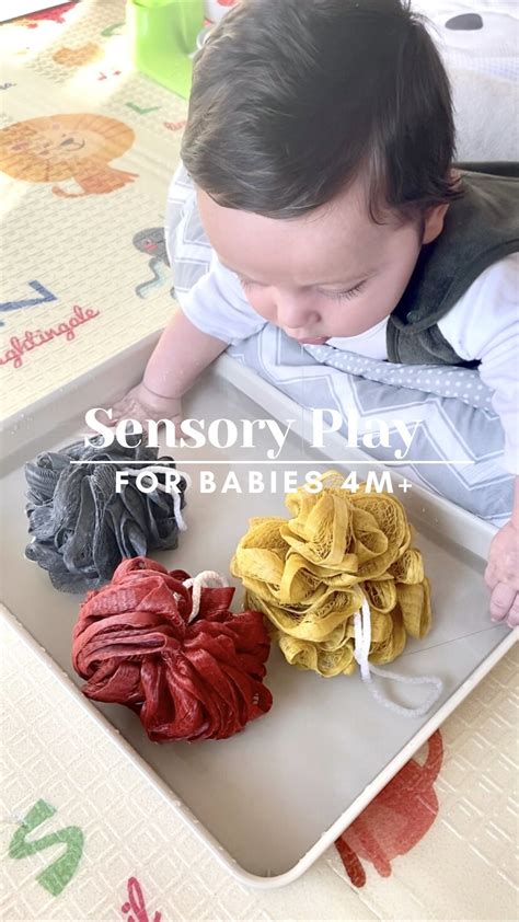 Stephanie & Katrina | Crafty Moms | BABY SENSORY BINS 👶🏻 Our little ...