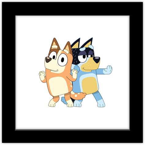 Trends International Gallery Pops Bluey - Bandit and Chilli Graphic ...