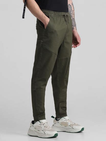 Black Mid Rise Casual Pants