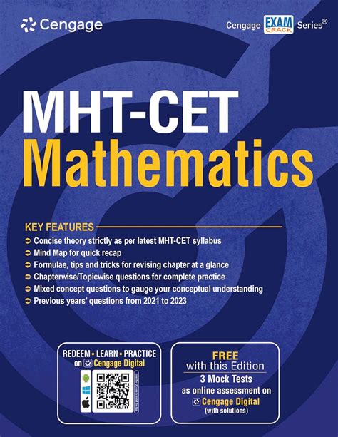 MHT-CET Mathematics : Cengage India: Amazon.in: Books