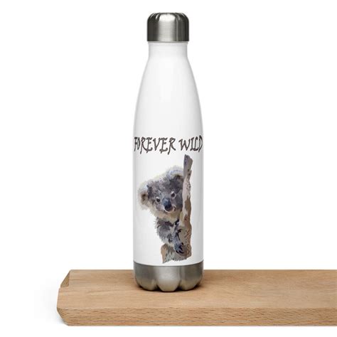 Koala Water Bottle, Koala Lover Gift, Insulated Bottle, Reusable Bottle ...