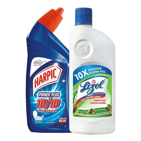 Buy Harpic Powerplus Disinfectant Toilet Cleaner, Original - 500 ml ...